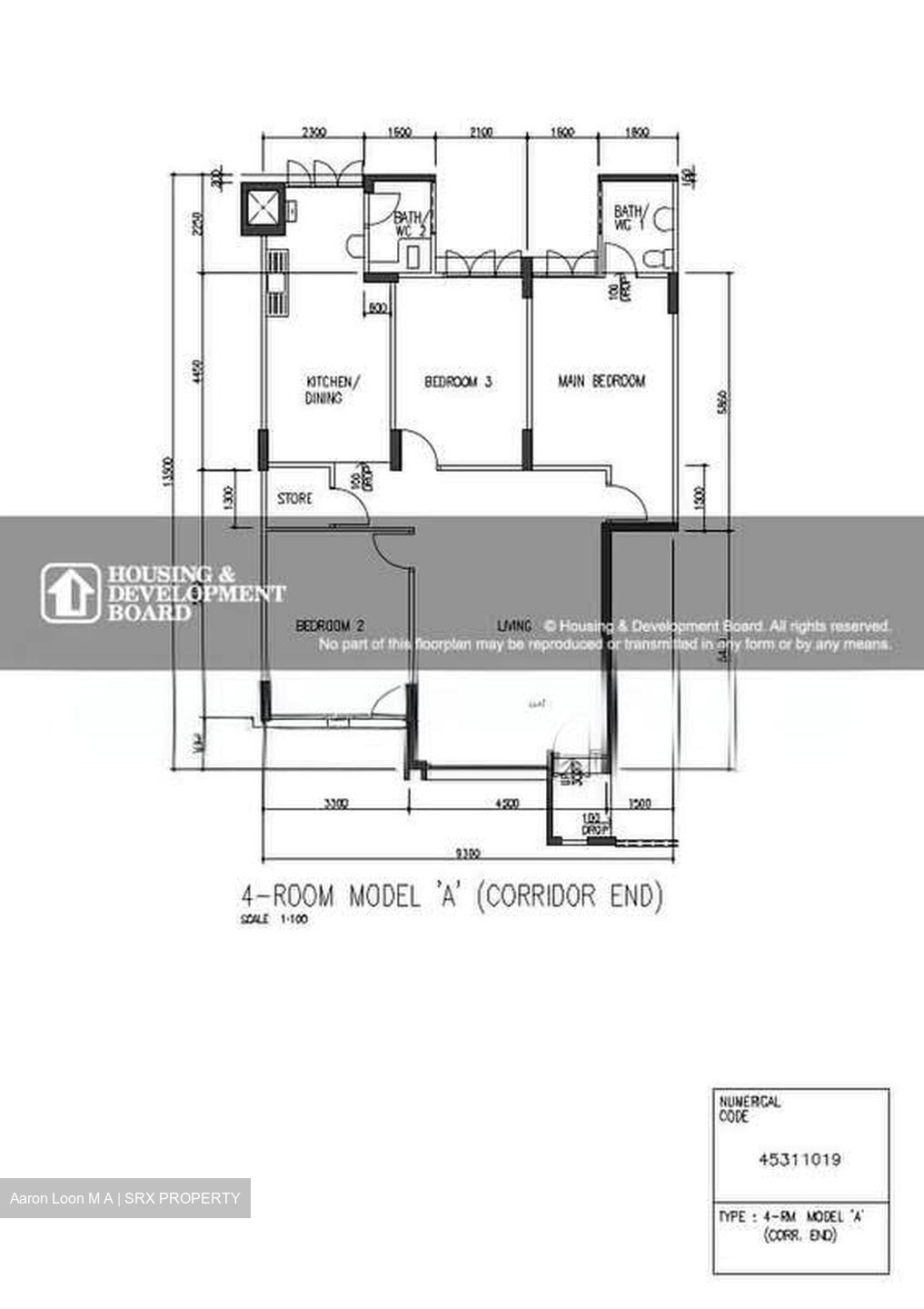 Blk 263 Tampines Street 21 (Tampines), HDB 4 Rooms #597916391